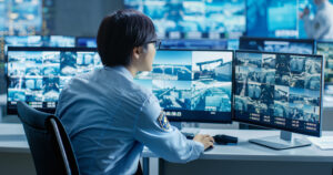 Video Analytics to monitoring building security