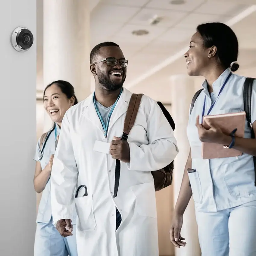 Approved Avigilon healthcare application image