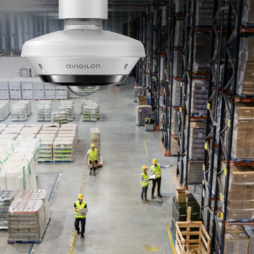 Approved Avigilon manufacturing and industrial application image