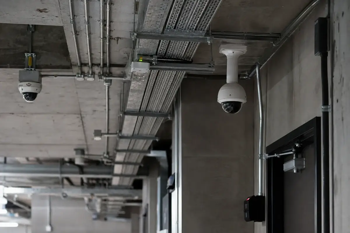 Structured cabling pathways supporting commercial security systems
