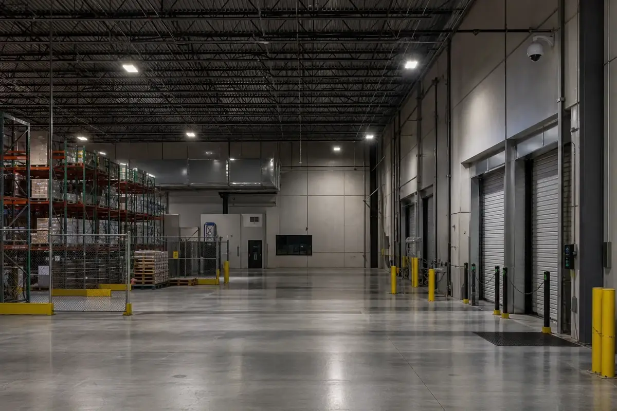 Intrusion detection supporting security at a commercial warehouse
